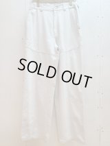 KIIT(キート)  SIDE GATHER EASY DENIM PANTS  (SNOW DENIM) KIL-P90-004
