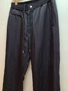 画像2: KIIT(キート) HIGH COUNT NYLON WEATHER CLOTH TRAINING PANTS KIL-P94-600(BLK) (2)
