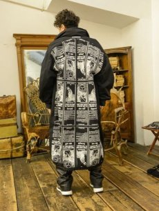 画像17: children of the discordance(チルドレンオブザディスコーダンス) REVERSIBLE DEVASTATED COAT COTDCO-729(BLK) (17)