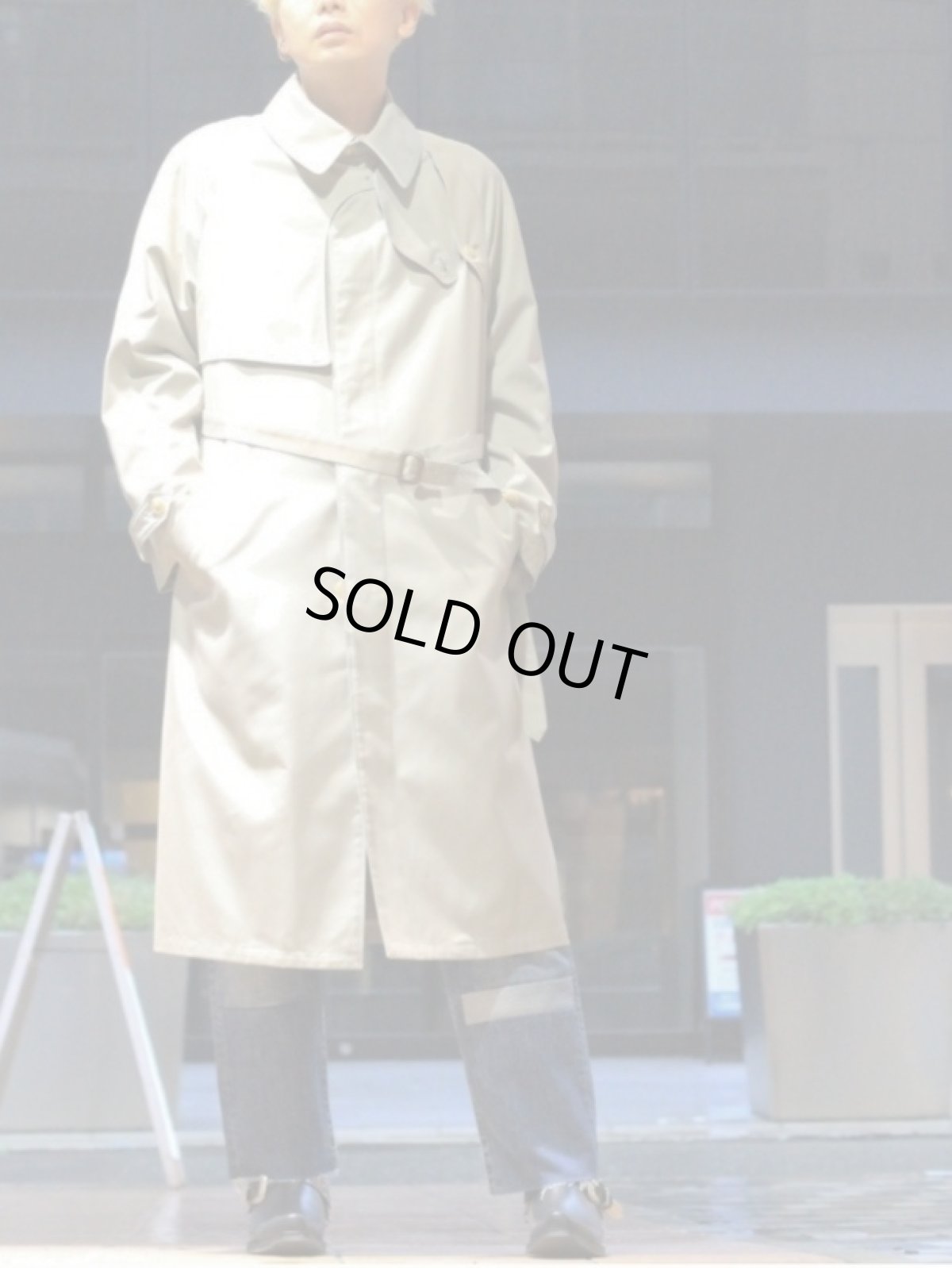 画像13: SUGARHILL(シュガーヒル) CHAMBRAY BALMACAAN COAT  21AWCO04   (13)