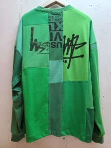 画像1: Takaya Hioki (タカヤヒオキ) old stussy remake L/S "REBEL ELEMENTS EXCLUSIVE GREEN"A (1)