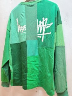 画像2: Takaya Hioki (タカヤヒオキ) old stussy remake L/S "REBEL ELEMENTS EXCLUSIVE GREEN"B (2)