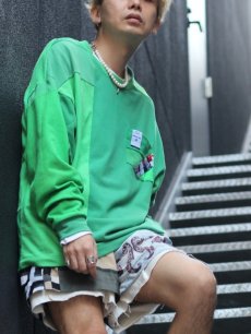 画像5: Takaya Hioki (タカヤヒオキ) old stussy remake L/S "REBEL ELEMENTS EXCLUSIVE GREEN"A (5)