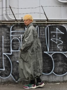 画像14: children of the discordance(チルドレンオブザディスコーダンス) REVERSIBLE DEVASTATED COAT COTDCO-729(GRN) (14)