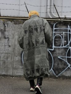 画像12: children of the discordance(チルドレンオブザディスコーダンス) REVERSIBLE DEVASTATED COAT COTDCO-729(GRN) (12)