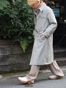 画像12: SUGARHILL(シュガーヒル) CHAMBRAY BALMACAAN COAT  21AWCO04   (12)