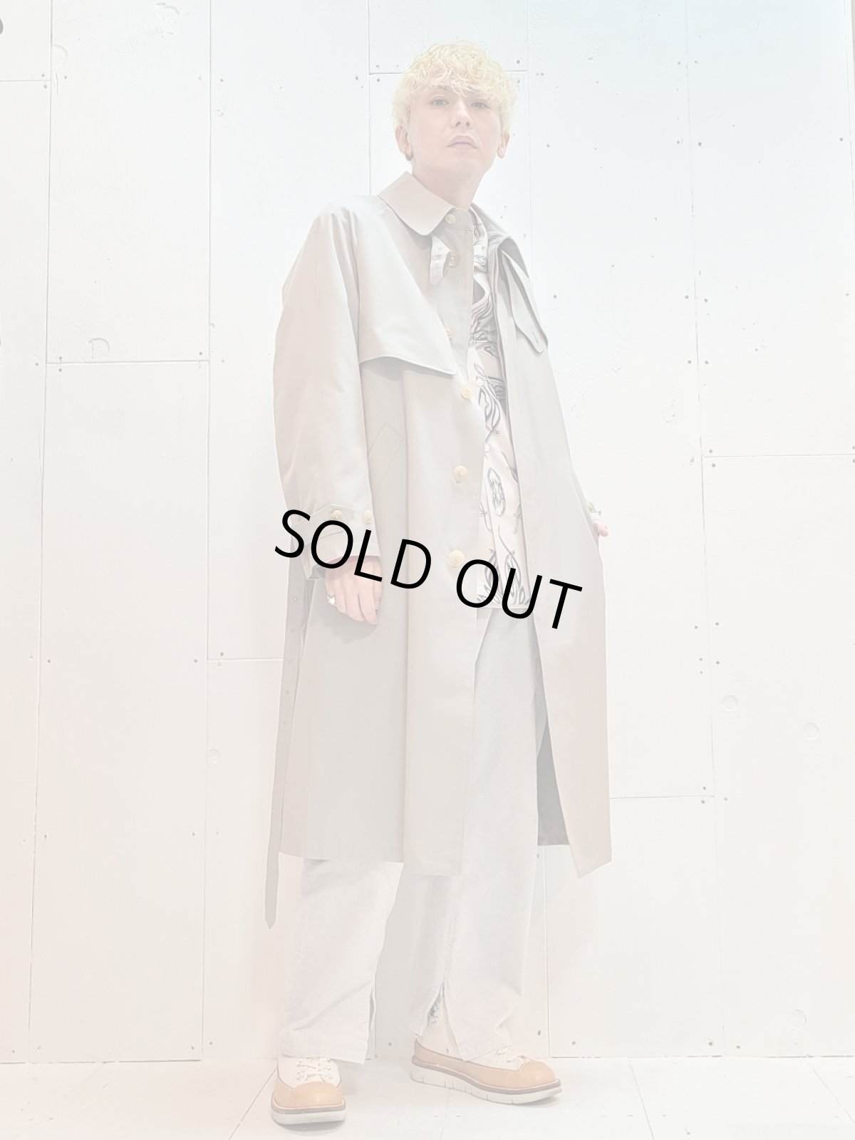 画像18: SUGARHILL(シュガーヒル) CHAMBRAY BALMACAAN COAT  21AWCO04   (18)