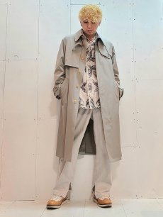 画像17: SUGARHILL(シュガーヒル) CHAMBRAY BALMACAAN COAT  21AWCO04   (17)