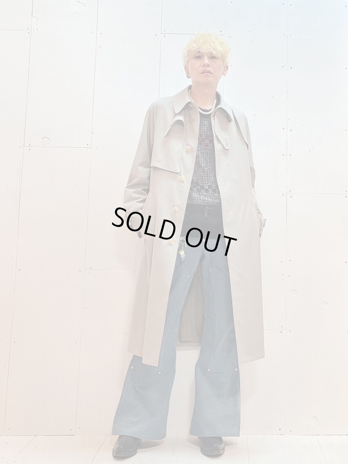 画像16: SUGARHILL(シュガーヒル) CHAMBRAY BALMACAAN COAT  21AWCO04   (16)