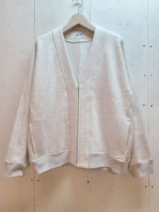 画像1: KIIT(キート) HEAVY WEIGHT PILE SWEAT CARDIGAN  KIM-T92-010 (1)