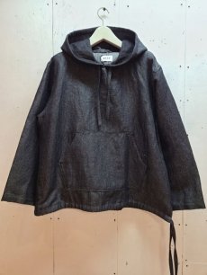 画像1: KIIT(キート) HIGH COUNT C/LI TWILL MIL SMOG KIM-Y94-001 (1)