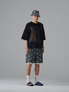 画像5: children of the discordance(チルドレンオブザディスコーダンス) 5G MESH KNIT FOOTBALL TEE COTDKN-650 (5)