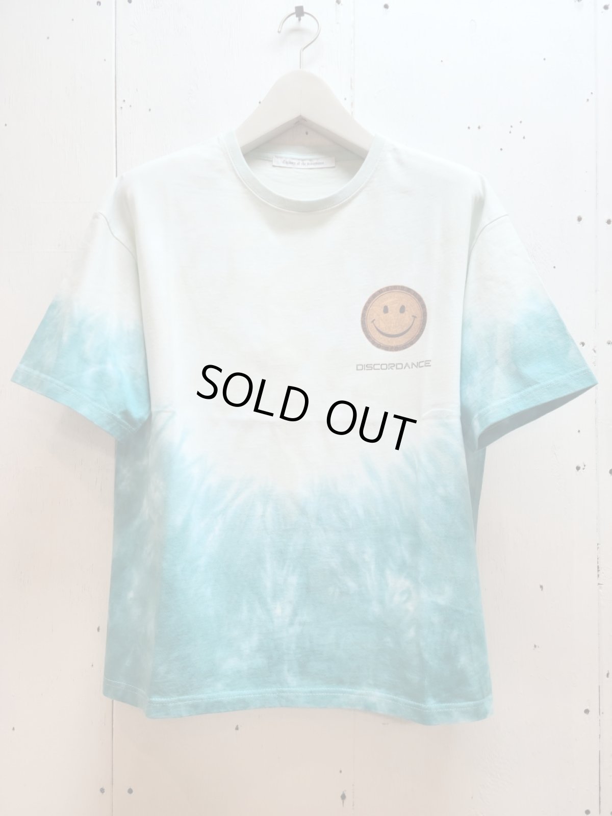 画像1: children of the discordance(チルドレンオブザディスコーダンス) HAND DYEING AND PRINT TEE TYPE D COTDCS-250D (1)