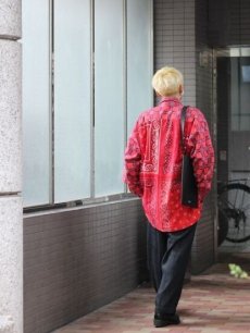 画像9: children of the discordance(チルドレンオブザディスコーダンス) PRINT CHECK × BANDANA SHIRT COTDSH-135 (9)