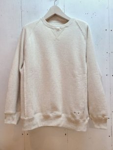 画像1: SUGARHILL(シュガーヒル)  TIRPLE STITCHED SWEAT PULLOVER	22SSSW02(WHT) (1)