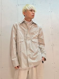 画像6: SUGARHILL(シュガーヒル) STRIPE WESTERN SHIRT 22SSSH08 (6)