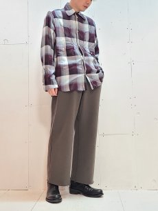 画像4: SUGARHILL(シュガーヒル) OMBRE WESTERN SHIRT 22SSSH07(PPL) (4)