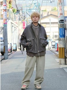 画像16: ★SALE50%OFF★KIIT(キート) HARD TWIST COTTON TRICOTINE OHMIZARASI FINISH MIL EASY PANTS KIM-P97-007   (16)