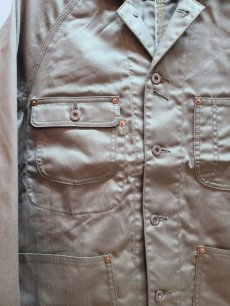 画像4: SUGARHILL(シュガーヒル) HERRINGBONE COVERALLS	22SSJK04			 (4)