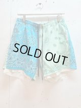children of the discordance(チルドレンオブザディスコーダンス) VINTAGE BANDANA PATCH SHORT PANTS COTDPT-328B(TUR)