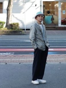 画像4: KIIT(キート) TWO TUCK WIDE TROUSERS KIM-P92-003 (4)