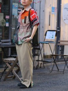 画像6: children of the discordance(チルドレンオブザディスコーダンス) VINTAGE SCARF SHIRT SHORT SLEEVE COTDSH-126 (6)