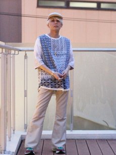 画像5: children of the discordance(チルドレンオブザディスコーダンス) VINTAGE YUKATA PATCHWORK NS PULLOVER COTDNYPO-010 (5)