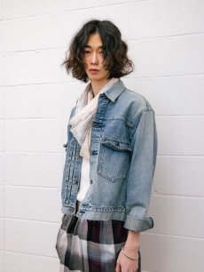 画像18: SUGARHILL(シュガーヒル) × UNUSED(アンユーズド) FADED 2nd DENIM JACKET PRODUCTED BY UNUSED 22SSSU01   (18)