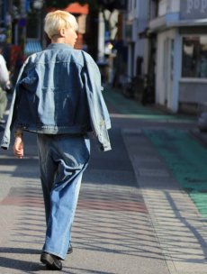 画像11: SUGARHILL(シュガーヒル)×UNUSED(アンユーズド) FADED DOUBLE KNEE DENIM PANTS PRODUCTED BY UNUSED 22SSSU02 (11)