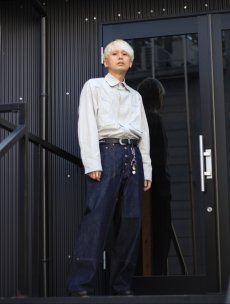 画像13: SUGARHILL(シュガーヒル)×UNUSED(アンユーズド) DOUBLE KNEE DENIM PANTS PRODUCTED BY UNUSED 22SSSU03 (13)