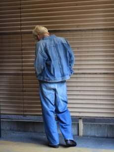 画像14: SUGARHILL(シュガーヒル)×UNUSED(アンユーズド) FADED DOUBLE KNEE DENIM PANTS PRODUCTED BY UNUSED 22SSSU02 (14)