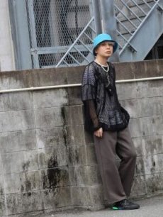 画像6: SUGARHILL(シュガーヒル)  TIRPLE STITCHED SWEAT PANTS 22SSSW03(ASH) (6)