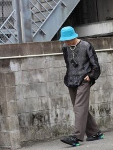 画像7: SUGARHILL(シュガーヒル)  TIRPLE STITCHED SWEAT PANTS 22SSSW03(ASH) (7)