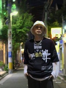 画像4: Takaya Hioki (タカヤヒオキ) OLD STUSSY REMAKE S/S  "REBEL ELEMENTS EXCLUSIVE (BLK)D (4)