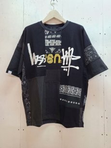 画像1: Takaya Hioki (タカヤヒオキ) OLD STUSSY REMAKE S/S  "REBEL ELEMENTS EXCLUSIVE (BLK)A (1)