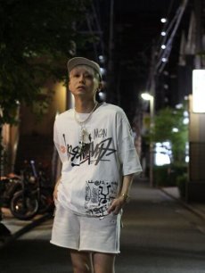 画像4: Takaya Hioki (タカヤヒオキ) OLD STUSSY REMAKE S/S  "REBEL ELEMENTS EXCLUSIVE (WHT)C (4)