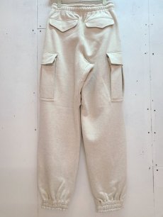 画像5: SUGARHILL(シュガーヒル) RAW EDGE CARGO SWEAT PANTS(WHT) (5)