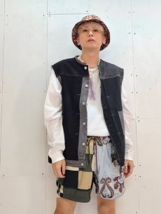 画像5: children of the discordance(チルドレンオブザディスコーダンス) NY DENIM VEST COTDNYVS-003 (5)