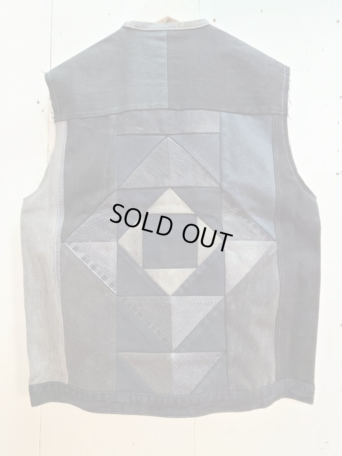 画像3: children of the discordance(チルドレンオブザディスコーダンス) NY DENIM VEST COTDNYVS-003 (3)