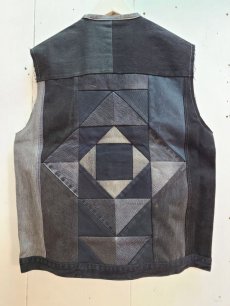 画像3: children of the discordance(チルドレンオブザディスコーダンス) NY DENIM VEST COTDNYVS-003 (3)