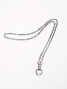 画像1: HIDAKA(ヒダカ)  CHAIN LANYARD - CURB H01MAC04B (1)