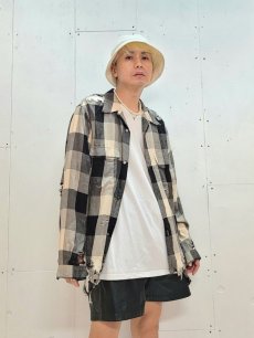 画像7: SUGARHILL(シュガーヒル) BLOCK CHECK CRUSHED SHIRT 22AWSH14 (7)