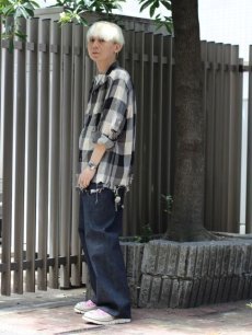 画像12: SUGARHILL(シュガーヒル) BLOCK CHECK CRUSHED SHIRT 22AWSH14 (12)