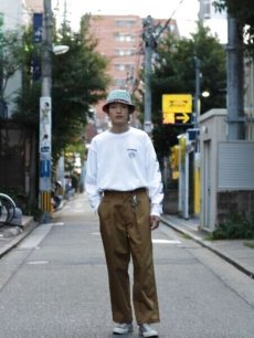 画像12: KIIT(キート) × Dickies(ディッキーズ)COLLABORATION T/C TWILL BAGGY PANTS KIN-A98-001(CAM) (12)