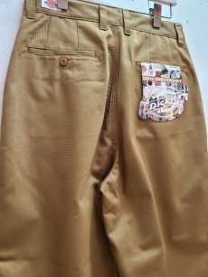 画像3: KIIT(キート) × Dickies(ディッキーズ)COLLABORATION T/C TWILL BAGGY PANTS KIN-A98-001(CAM) (3)