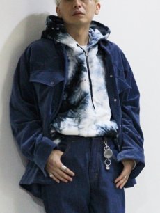 画像5: children of the discordance(チルドレンオブザディスコーダンス) HAND DYEING & LOGO PRINT HOODIE D COTDCS-232F (5)