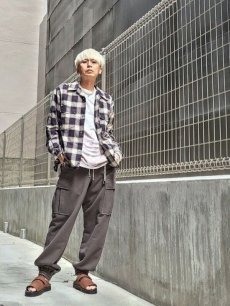 画像4: SUGARHILL(シュガーヒル) RAW EDGE CARGO SWEAT PANTS(CCL) (4)