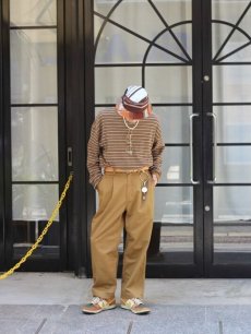 画像9: KIIT(キート) × Dickies(ディッキーズ)COLLABORATION T/C TWILL BAGGY PANTS KIN-A98-001(CAM) (9)