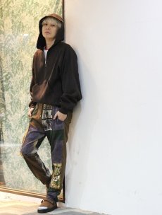 画像7: children of the discordance(チルドレンオブザディスコーダンス) HANDMADE VINTAGE PATCHWORK TROUSERS COTDSMBLPT-363 (7)