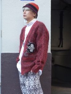 画像4: children of the discordance(チルドレンオブザディスコーダンス) 7G 2TONE CARDIGAN COTDKN-653 (4)